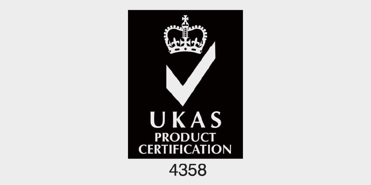 UKAS MTG product certification logo