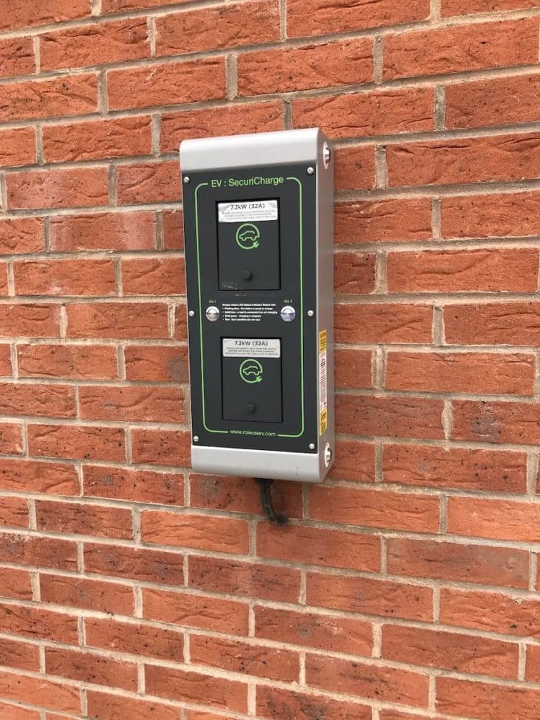 SecuriCharge Electric Vehicle Charging station