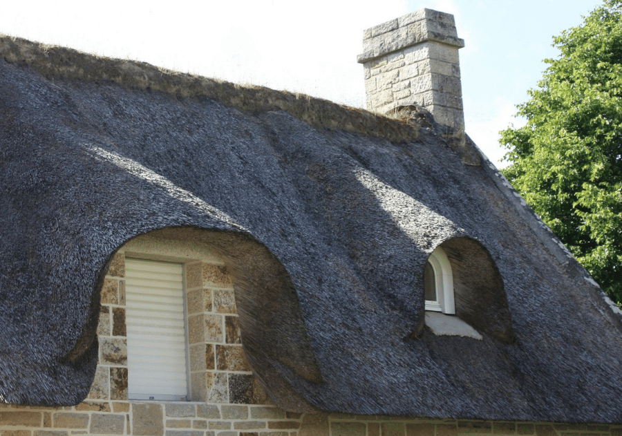 Image of old roof