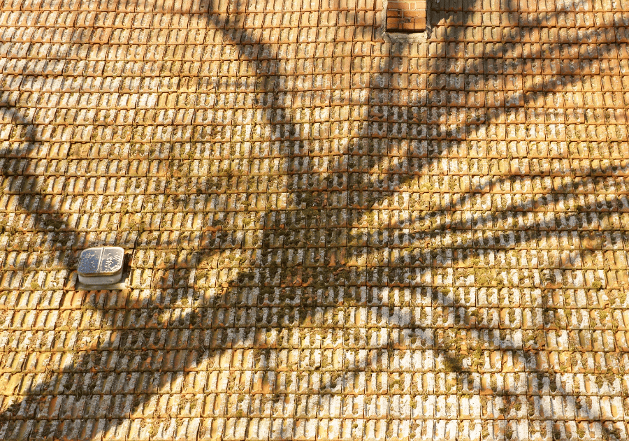 Image of shadow on roof