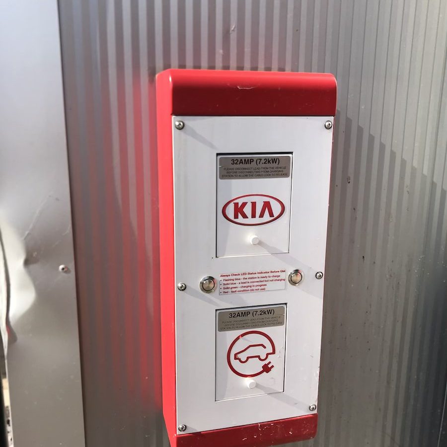 KIA Charging Station KIA Electric Vehicle Charging Station