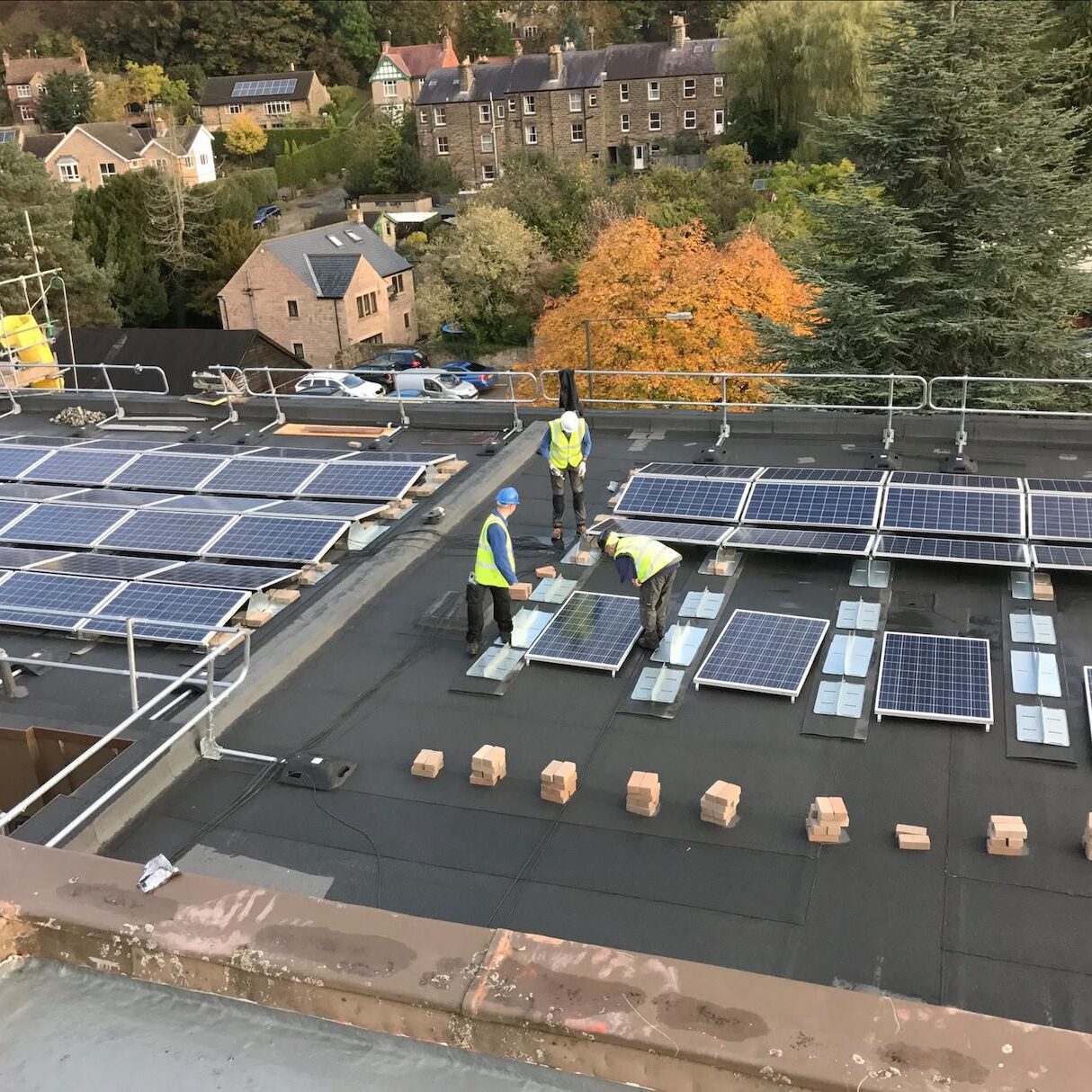 local authority solar panels installation