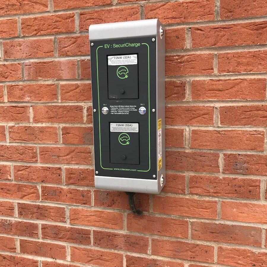 SecuriCharge Electric Vehicle Charging station